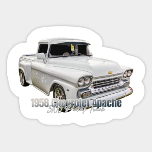 1958 Chevrolet Apache 3100 Pickup Truck Sticker